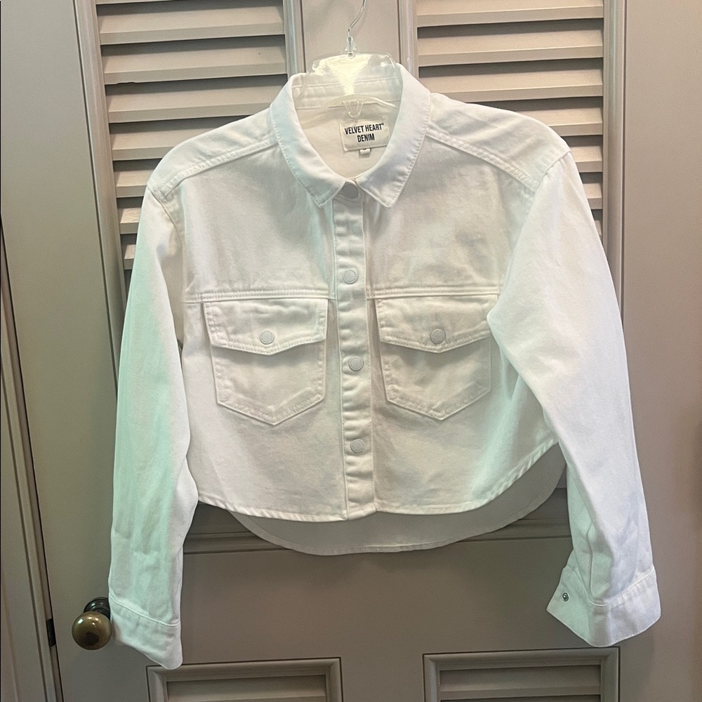 Velvet Heart Denim Jacket